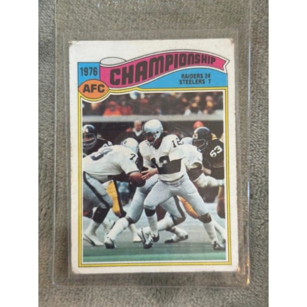 1976 Raiders vs Steelers AFC Championship